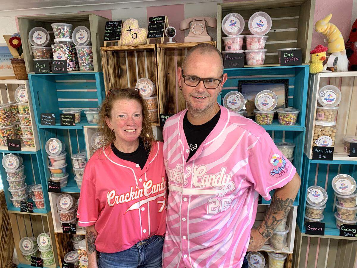 Rachel and Hobie Councell have created Crackin’ Candy in Ocean Springs, a shop with freeze dried candy, vegetables and fruit plus dye-free candy and local products.
