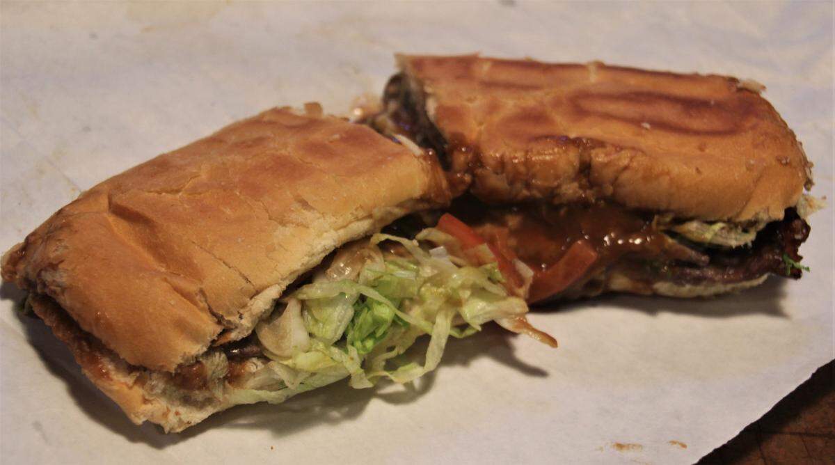 Fayard’s famous roast beef po-boy