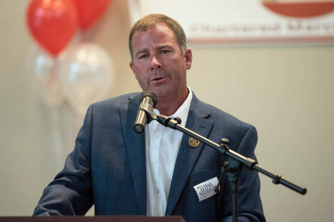 Harrison County Sheriff Matt Haley