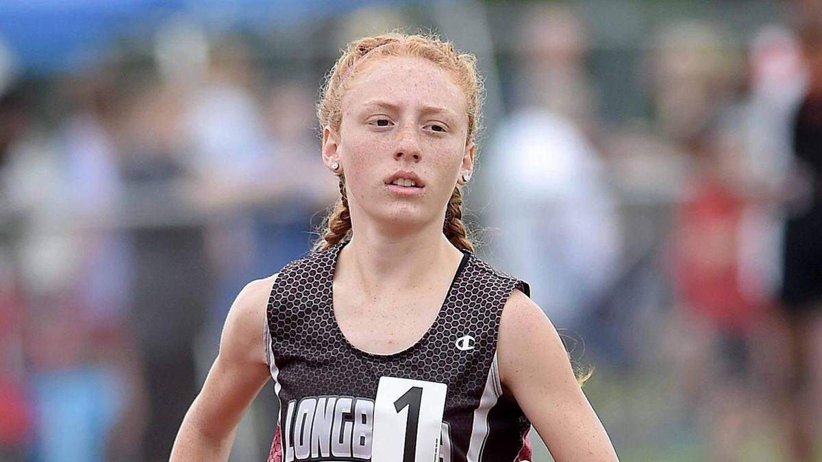 Long Beach cross country and track standout Brooklyn Biancamano.