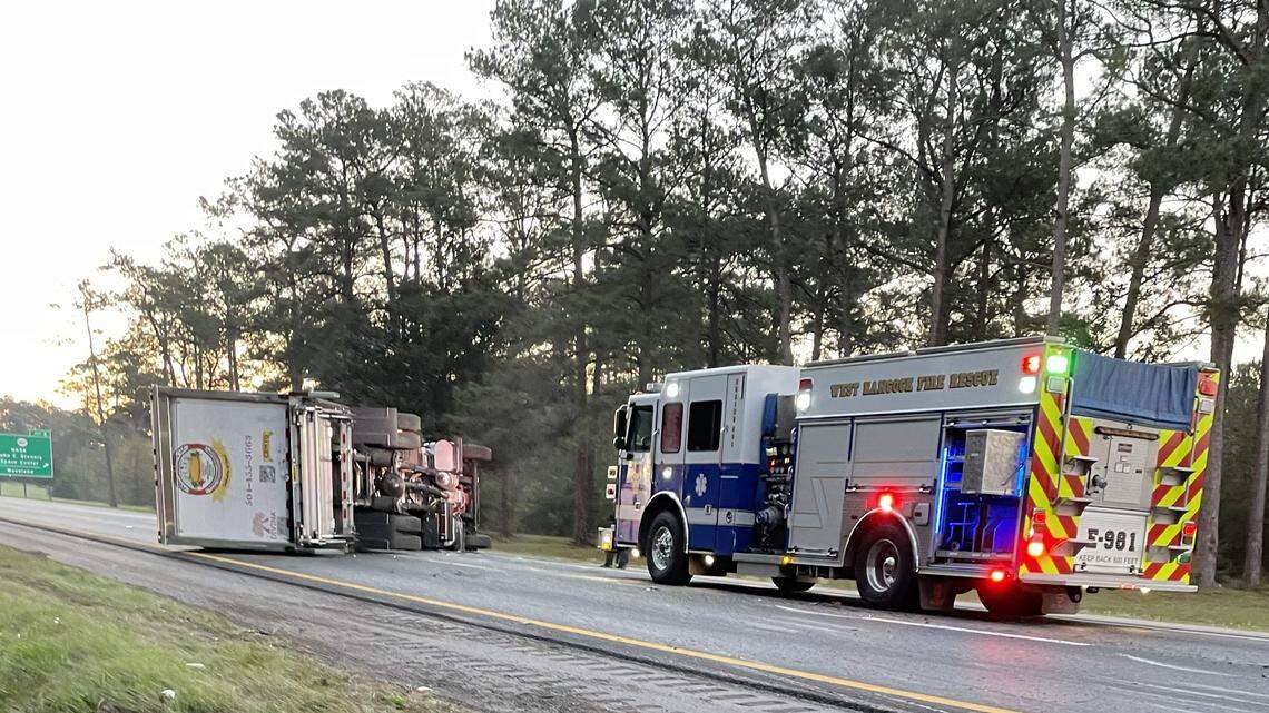 I-10 reopened in South Mississippi after truck rolled in Hancock County
