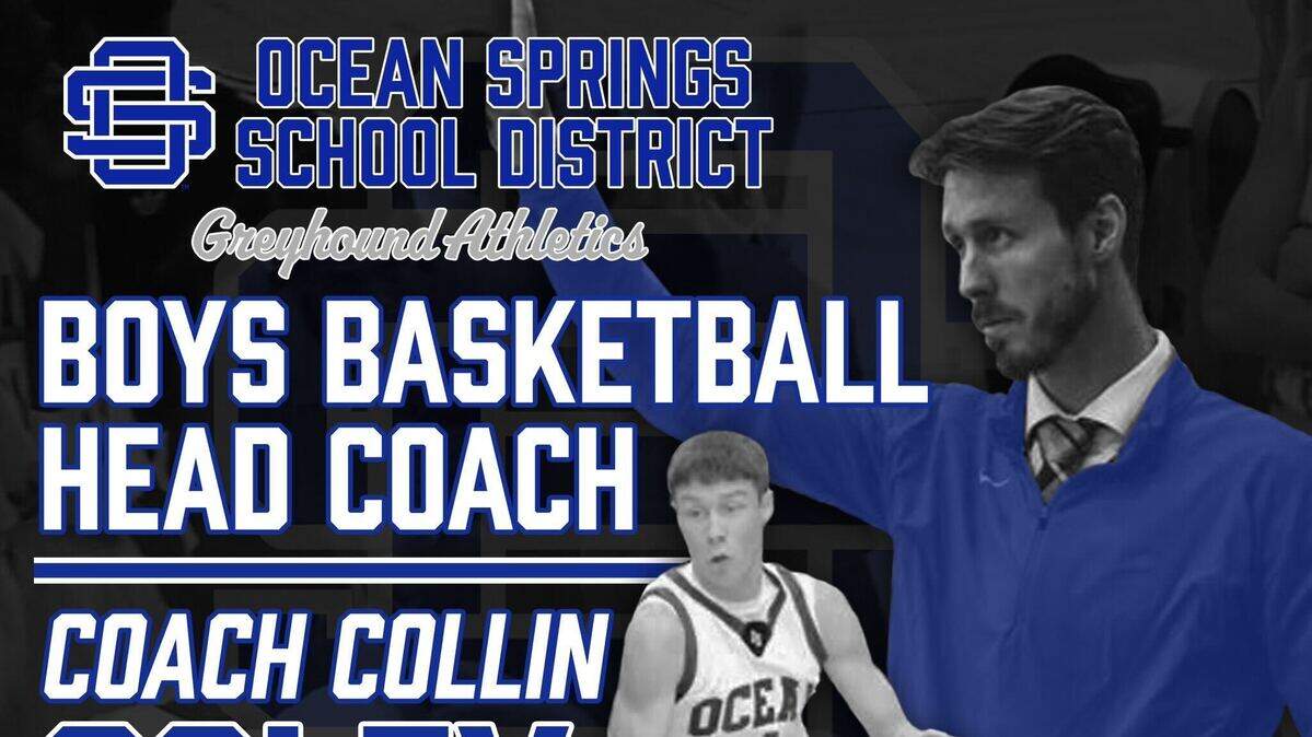 Ocean Springs names former Hancock coach Collin Goley newest boy’s basketball coach.