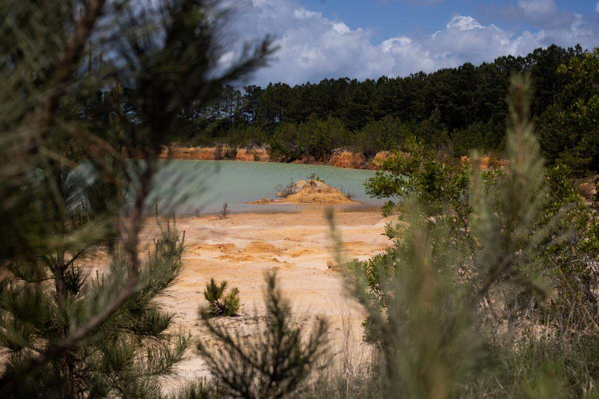 Teens were swimming in a pond at a now-defunct dirt pit off Kiln-Picayune Road in Hancock County when Aydin Stallings, 18, drowned on Sunday, April 24, 2022.