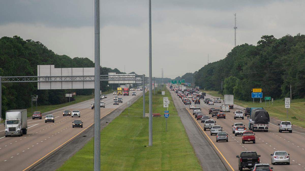 Will I-10 in South MS be ready if Louisiana residents flee potential Hurricane Francine?