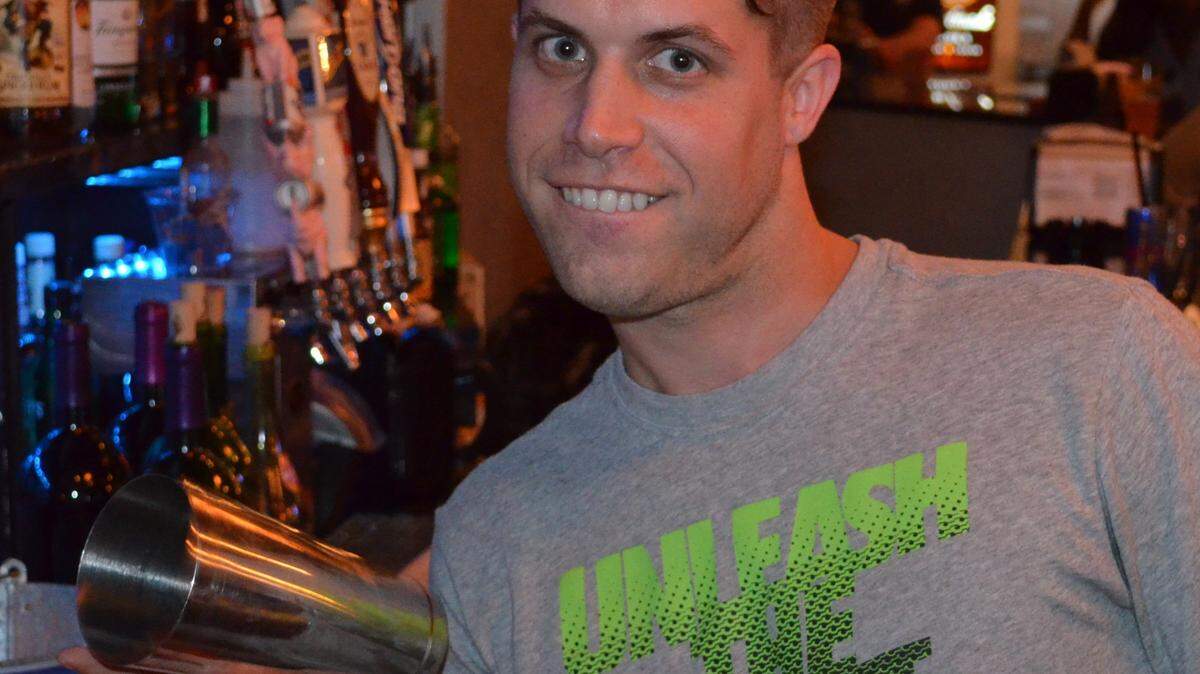 Richard Ferrill at Leo's Wood Fired Pizza in Ocean Springs