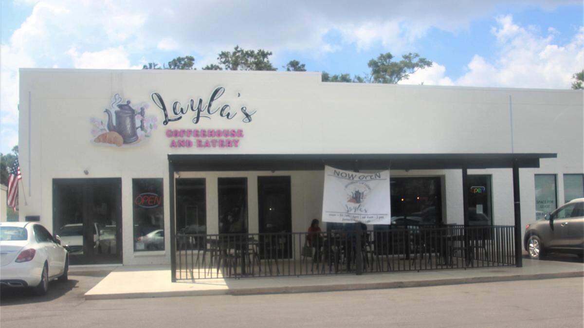 The owner of the former Nezaty’s Cafe on Courthouse Road has opened a new coffee shop and restaurant on Pass Road called Layla’s Coffeehouse and Eatery.