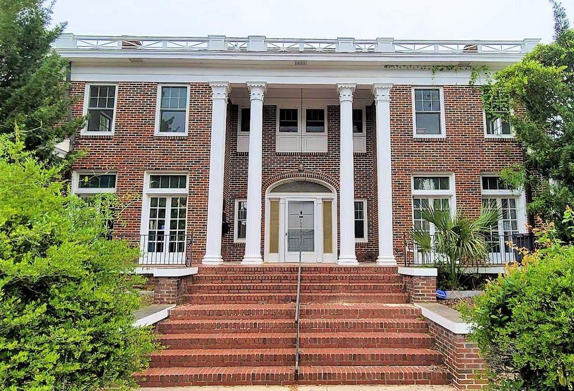 The Glenn Swetman House in April 2023, before it was sold to Frank and Tim Lombardi-Benson.