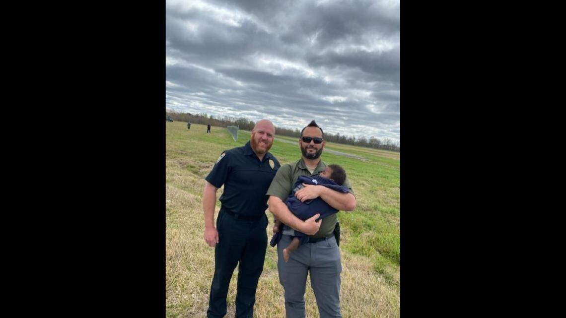 An 8-month-old reported missing in Baton Rouge, Louisiana, was found safe Wednesday, March 16, in a field where authorities say his mother left him.