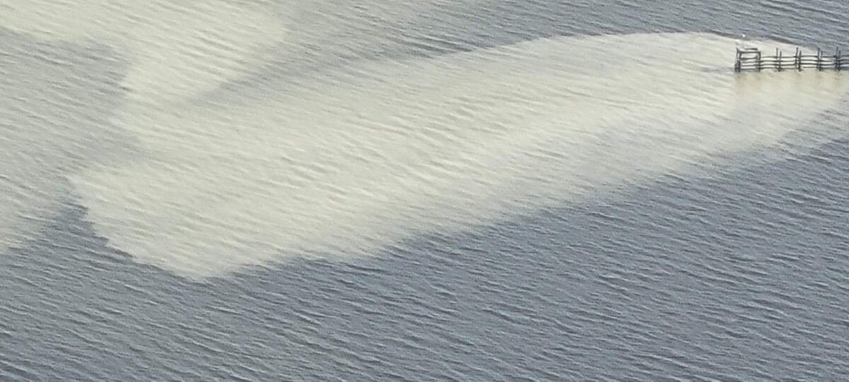 The Mississippi Department of Environmental Quality says an accidental discharge from the Chemours plant in DeLisle into the Bay of St. Louis did not harm the environment. The discharge got its white hue from an excess of the white pigment titanium dioxide, which the plant manufactures for use in paint and many other products.