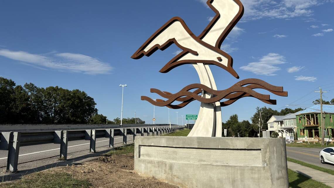Sculptures rising in Ocean Springs as part of public art project