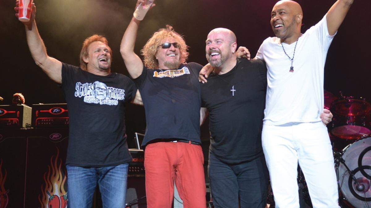 COURTESY/DUANE SYCZSammy Hagar and The Circle -- Michael Anthony, Vic Johnson and Jason Bonham -- will perform Hagar's solo hits, Led Zeppelin covers and songs from the 'Van Hagar' era of Van Halen when they hit the IP Casino Resort tonight.
