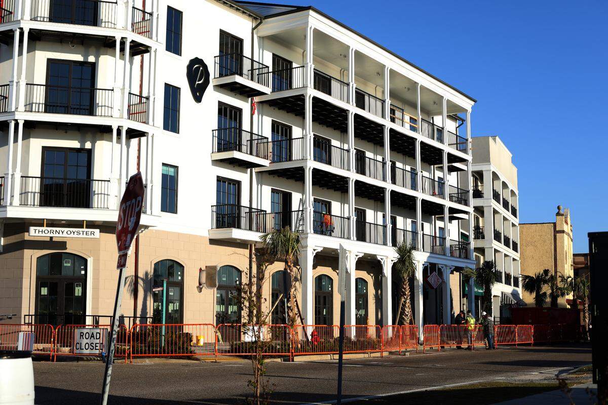 The Pearl Hotel opened at the corner of Main Street and South Beach Boulevard in downtown Bay St. Louis opened late last year, overlooking the Bay St. Louis Harbor and waterfront. Other restaurant has followed.