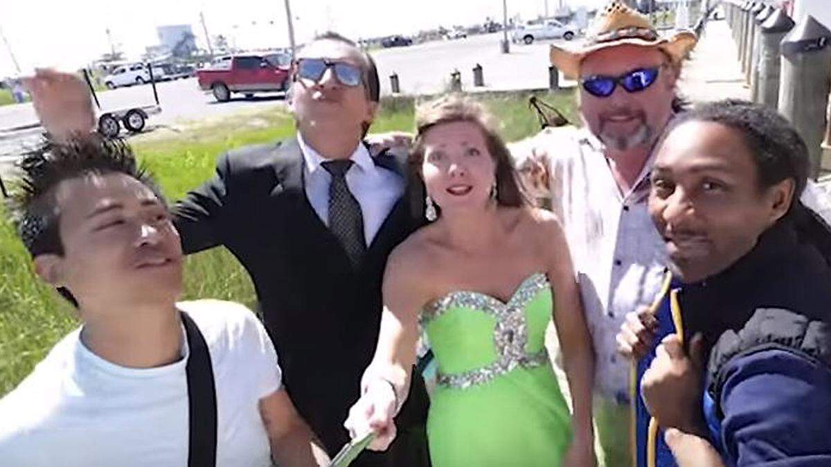 A screen shot from the video 'My Coast,' which promotes a message of everyone is welcome in South Mississippi.