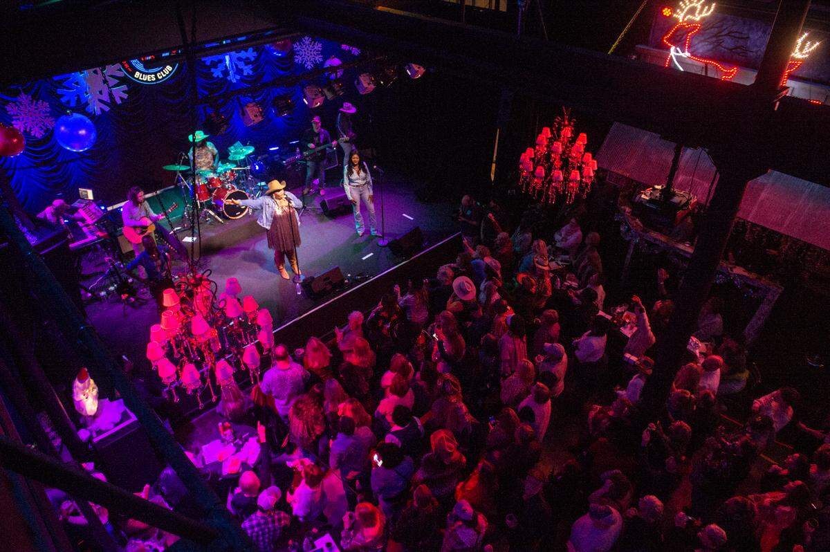 Chapel Hart performs before a hometown crowd at Ground Zero Blues Club in Biloxi on Wednesday, Nov. 30, 2022.
