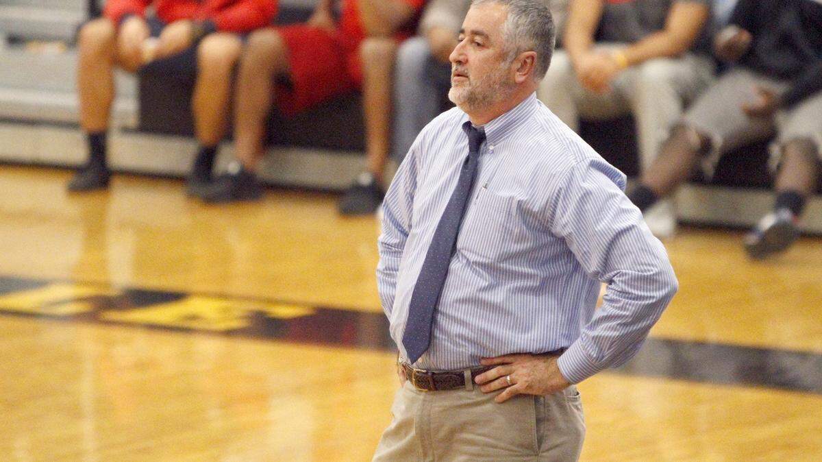 TIM ISBELL/SUN HERALD 
 Pass Christian coach Buddy Kennedy was going for his 500th career win, Friday, Dec. 11, 2015.