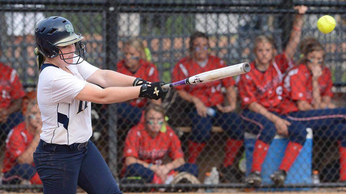SUN HERALD 
 Raven Blackwell and St. Patrick sat idle last week because of the weather and remained on top of the Sun Herald's softball rankings.