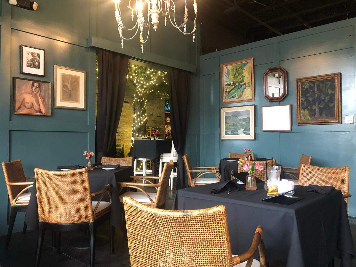 The inside of Evergreen, a new restaurant concept replacing Charred, in Ocean Springs on Thursday, Sept. 28, 2023.
