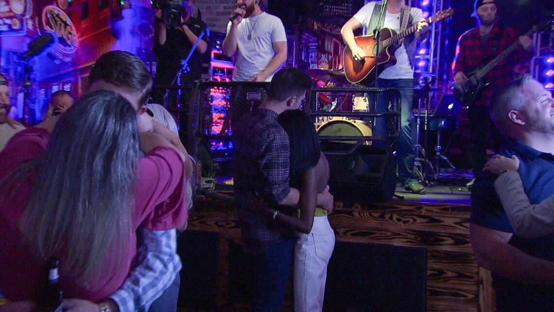 This week, Zach returns to the United States and sets off on a cross-country adventure to meet the families of his four remaining women in their hometowns. Here he is with Charity in Columbus, Georgia.