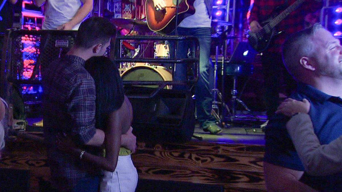 This week, Zach returns to the United States and sets off on a cross-country adventure to meet the families of his four remaining women in their hometowns. Here he is with Charity in Columbus, Georgia.
