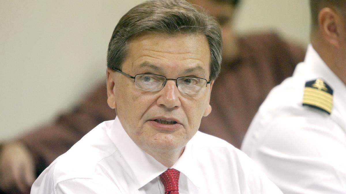 John McFarland talks about the tourism initiative to promote the Mississippi Gulf Coast in this file photo from the Sun Herald Business Roundtable. McFarland later became the director of the American Red Cross on the Coast.