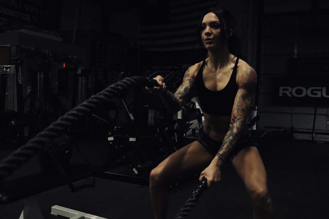 Before moving to Gulfport, Kristie Lynn McCready trained and competed as a bodybuilder.
