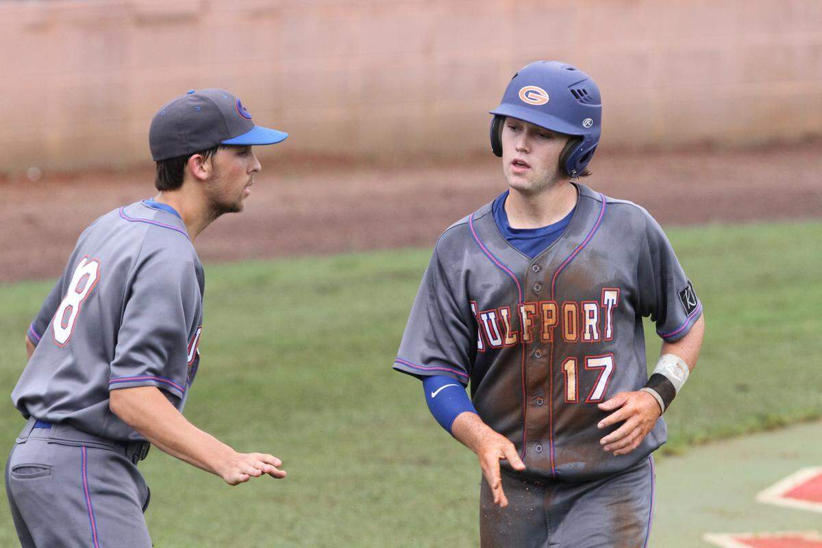 JOHN FITZHUGH/SUN HERALD  Gulfport's Gage Clark (17) hit .255 last year for the Admirals with three doubles and a homer.