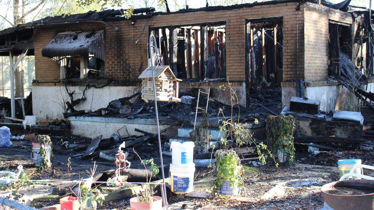 SUN HERALD/JEFF CLARK 
 Lillie Mae Williams, 82, of Gulfport died Jan. 6 after fire engulfed her home on 41st Avenue.