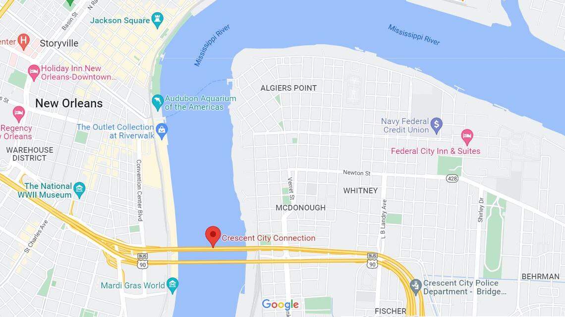 The Coast Guard is searching the Mississippi River in New Orleans for two teenagers and an 8-year-old who were last seen before sunset on Saturday, April 23.