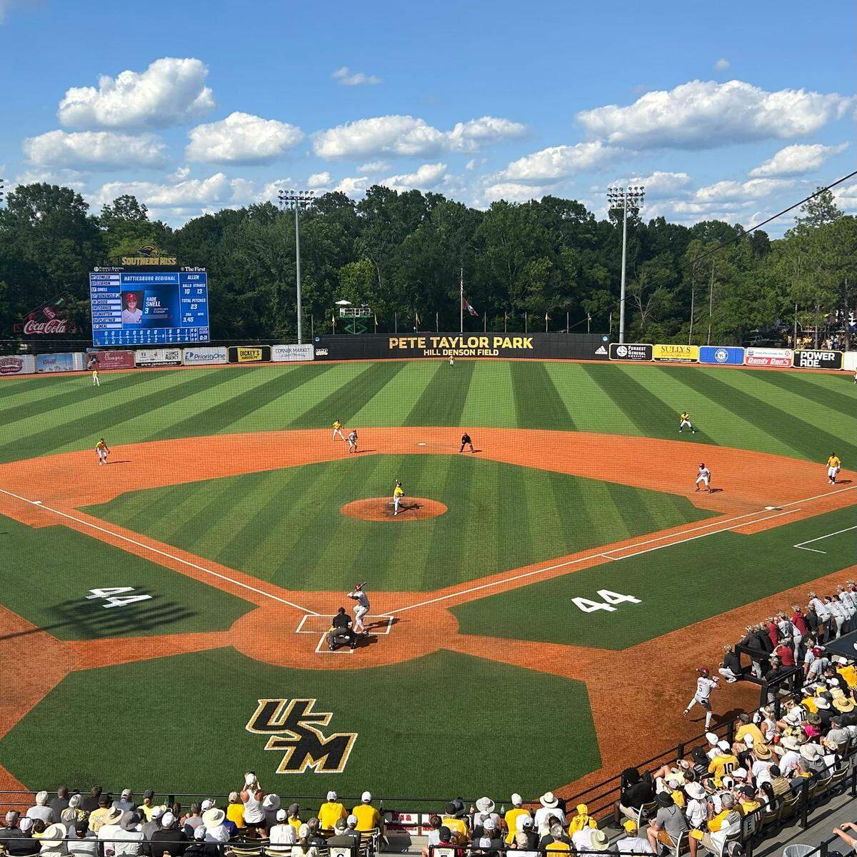 Southern Miss and Alabama battle to stay alive Saturday, May 31, 2025, in the Hattiesburg Regional.
