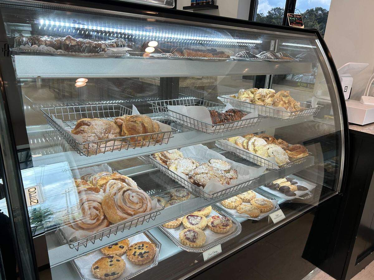 Pastries are the main staple at Zoe’s Bakery and Coffee Shop in Biloxi, Mississippi.