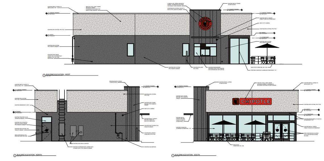 Renderings of the new Chipolte Mexican Grill coming to D’Iberville