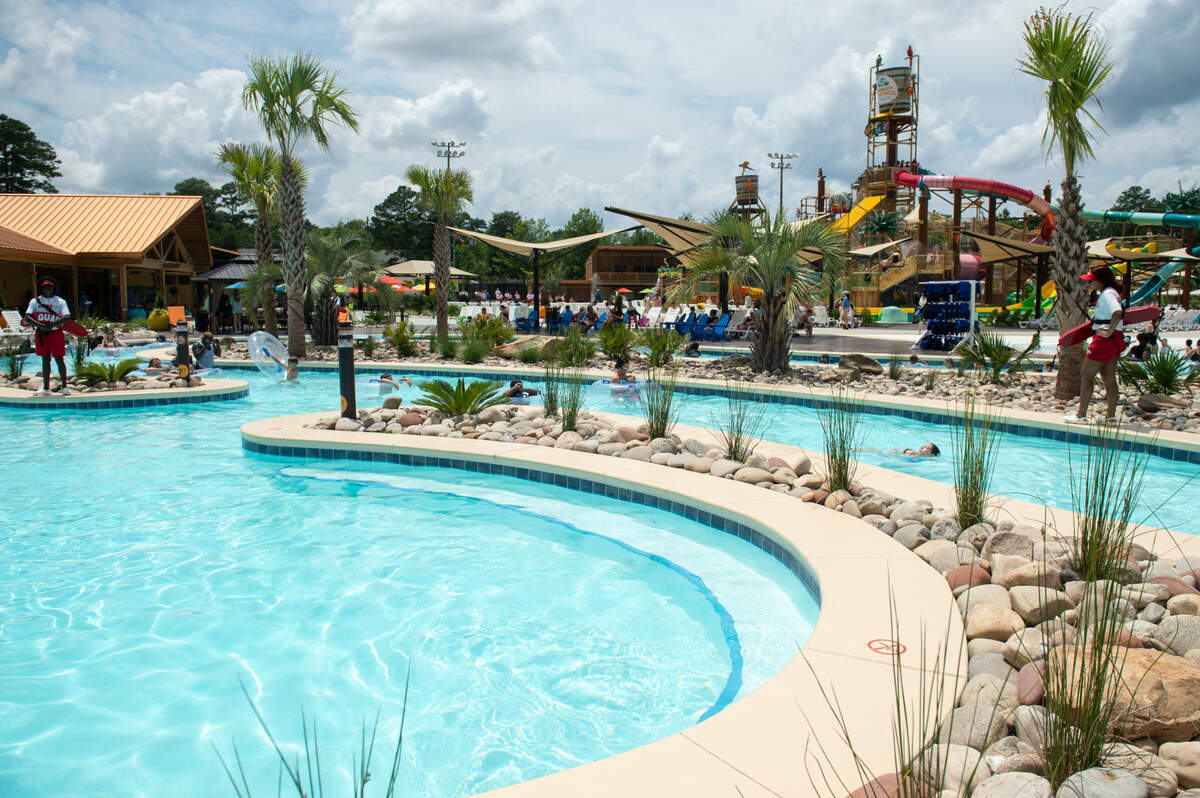 An adults only pool is next to the Pole-Pole lazy river at Serengeti Springs at the Hattiesburg Zoo on Wednesday, June 5, 2024.