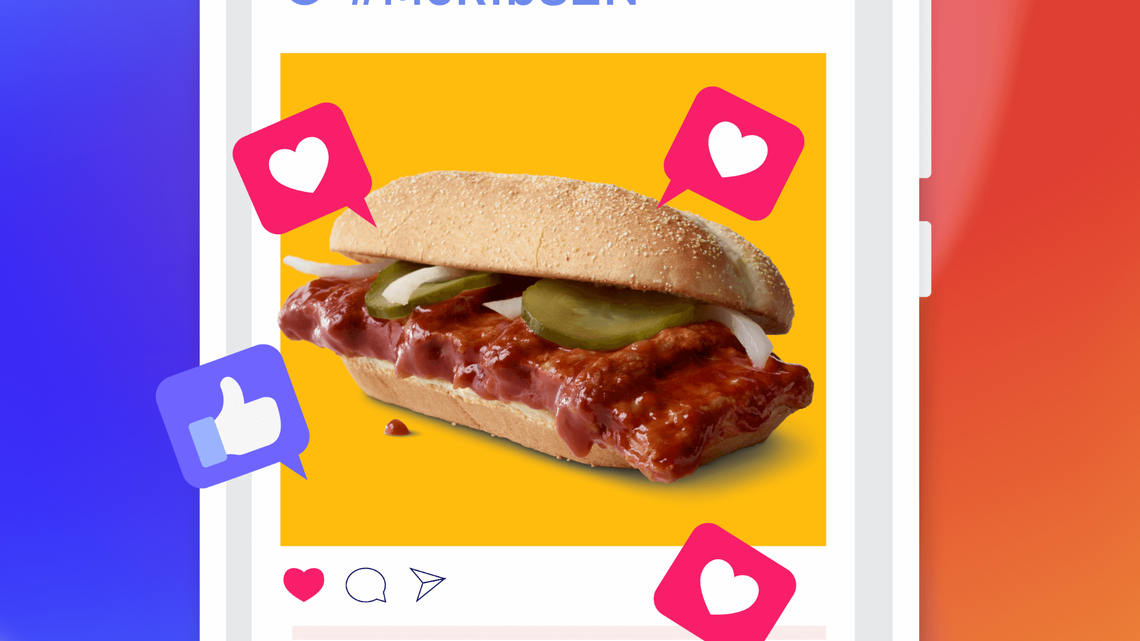 The fan-favorite McRib is set to return to McDonald’s menus on Nov. 1.