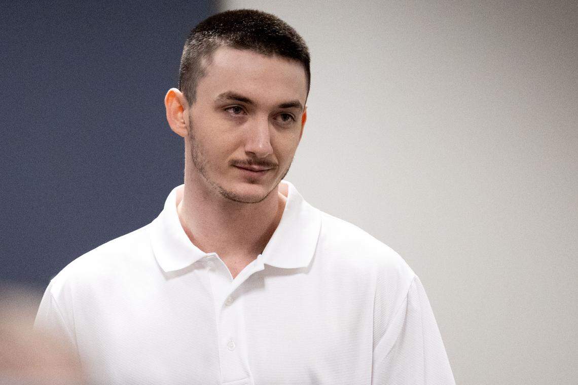 Charles Ike Mason IV appears in court Tuesday.