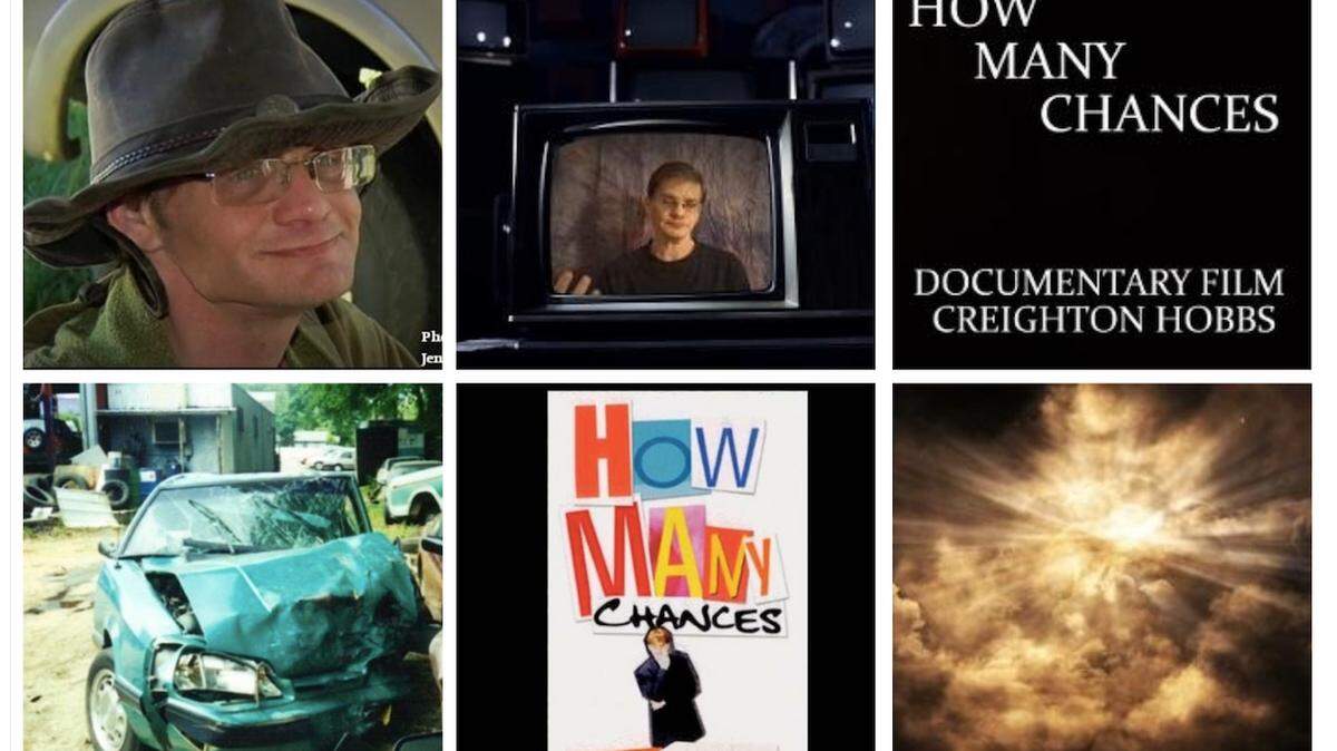 “How Many Chances” is an autobiographical book and film by Escatawpa, Mississippi, native Creighton Hobbs. It details his survival of multiple tragedies and many near-death encounters, including more than 24 car accidents.