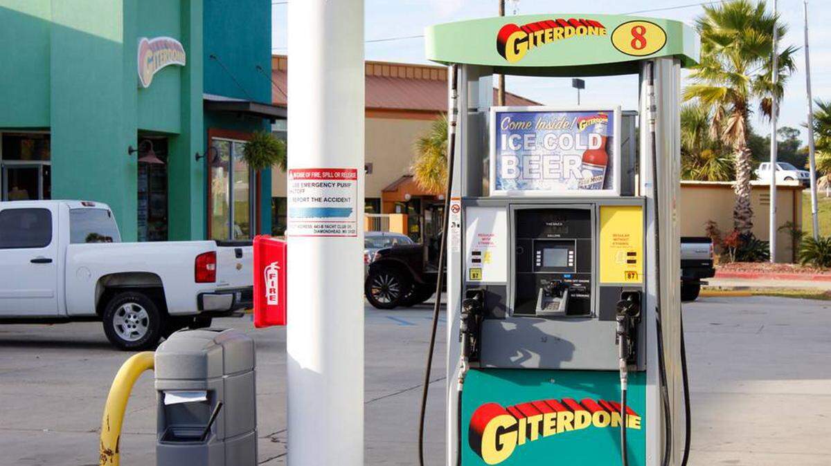 The Giterdone C store in Diamondhead is being sued by Larry the Cable Guy's merchandising company. The convenience store and gas station is south of Interstate 10.