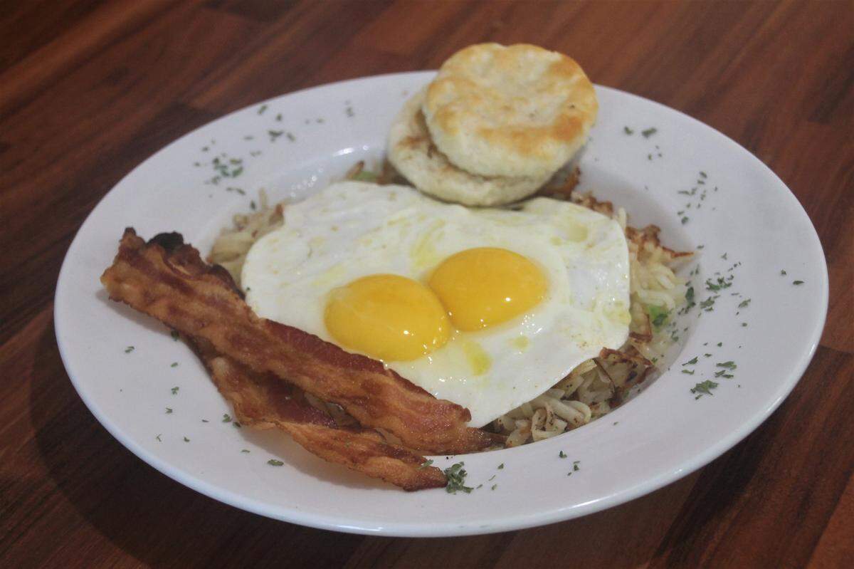 The Nest breakfast special at Roberts Place Cafe in Pass Christian.