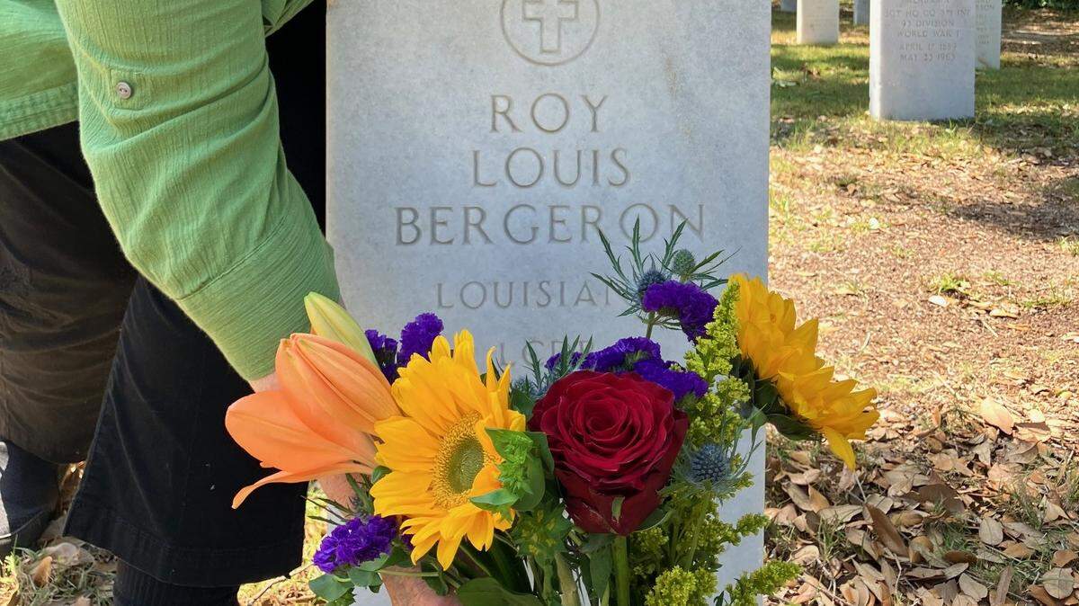 The United States maintains 164 National Cemeteries as places to bury those who wore military uniforms. Roy L. Bergeron is one of 50,000 people interned at Barrancas National Cemetery in Pensacola, Florida.