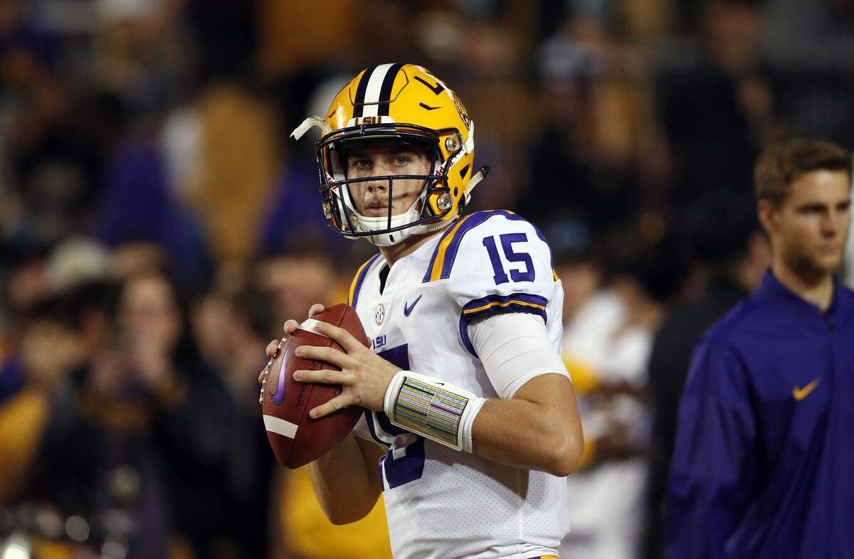 Myles Brennan could face some extra competition for the LSU quarterback job if an Ohio State transfer lands on campus.