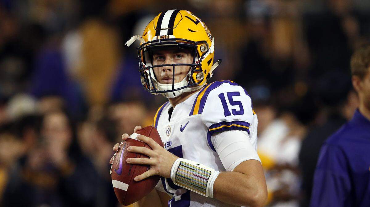 Myles Brennan could face some extra competition for the LSU quarterback job if an Ohio State transfer lands on campus.