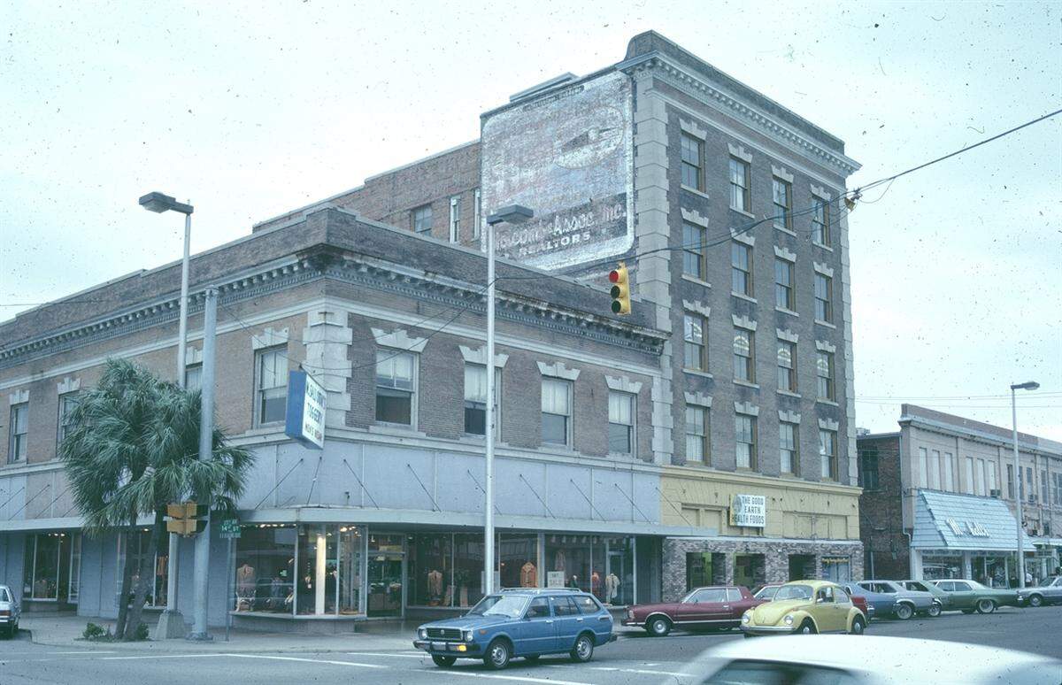 Past: The Hewes Building was built by O.E. Thompson in 1905 during Gulfport’s early expansion. It was one of the tallest structures on the Gulf Coast at the time, and the first one in Mississippi to feature an elevator. After surviving several hurricanes, the building was renovated and is still in use.