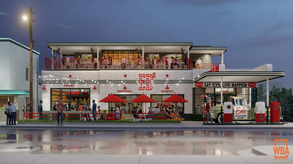 Ed’s Burger Joint, similar to the one already located in Hattiesburg, Miss., is going to open in Fondren as part of a massive development project by Robert St. John. The project was announced Thursday, Oct. 24, 2019. 