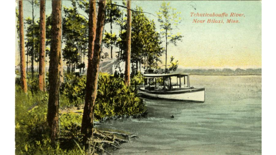 How did the Tchoutacabouffa River in Biloxi get its name? And how do you pronounce it?