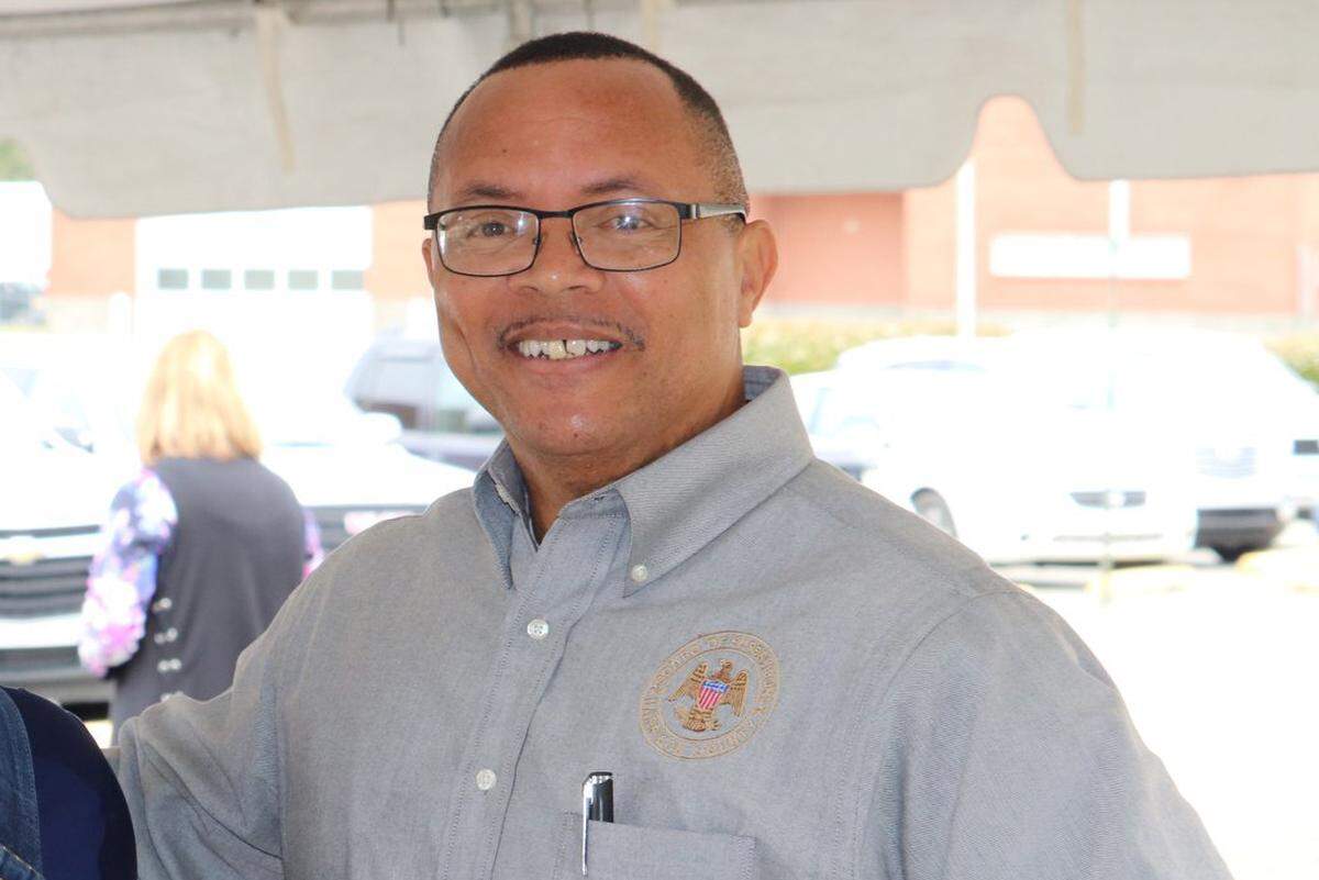 Harrison County Supervisor Kent Jones at an event in 2019.