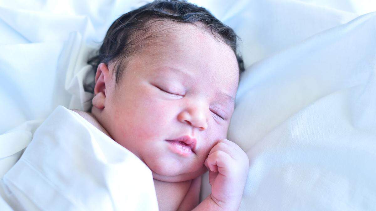 Jermia Cooper was born healthy at 7 pounds, 7 ounces on Aug. 6, 2018, even if it was in the parking garage of the hospital.