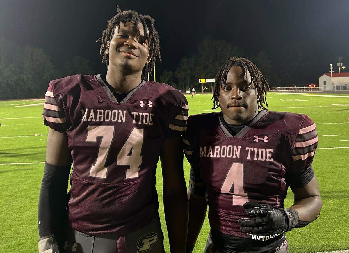 Picayune’s Nolan Wilson and Darrell Smith helped lead the Maroon Tide to a win over the Pascagoula Panthers in 2024. While Smith has taken his talents to college football, Wilson will be back for the Tide in 2025.