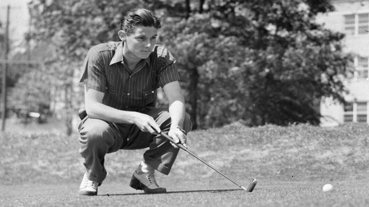 COURTESY OLE MISS 
 Cary Middlecoff was Ole Miss' first All-America golfer in 1939.