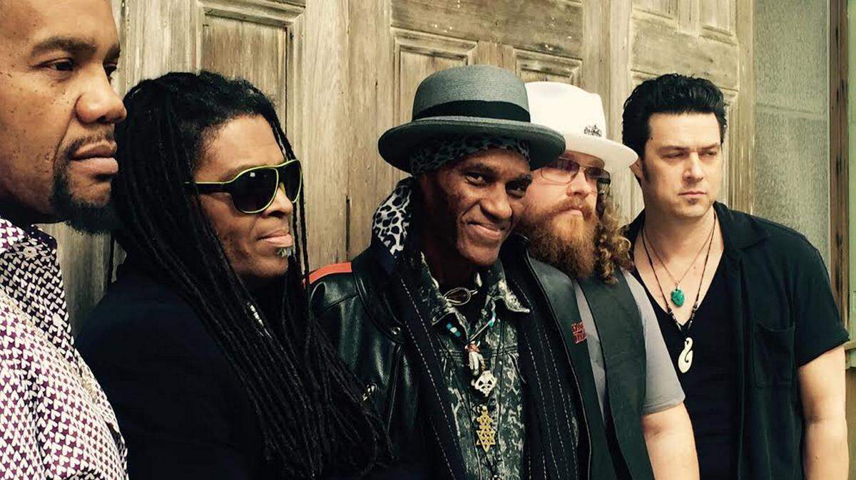 PHOTO COURTESY OCEAN SPRINGS LIVE 
 Cyril Neville, center, will bring the Royal Southern Brotherhood to Ocean Springs Live June 4.