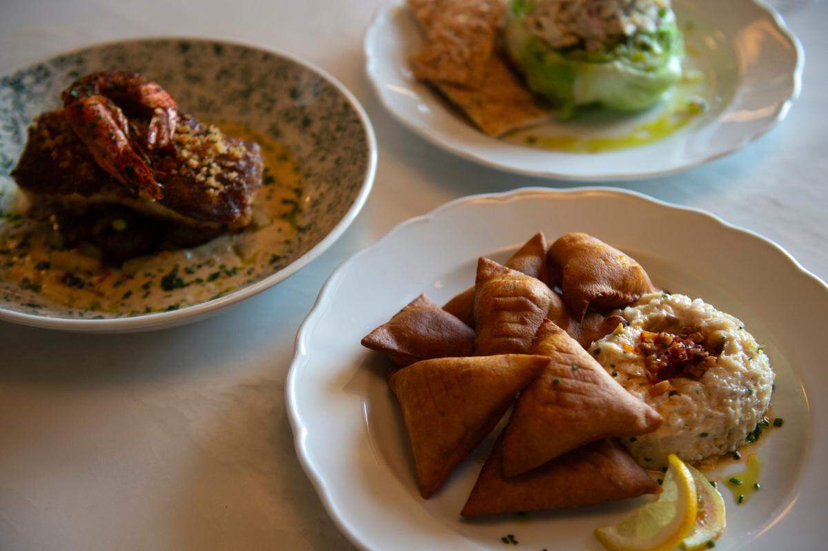 Smoked fish dip, right, is creamy and served with Native American fry bread for a different flavor.