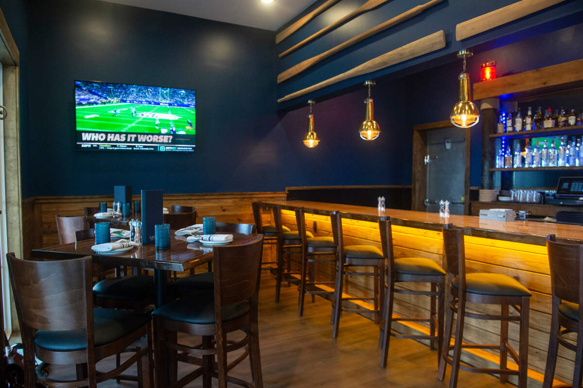 A second bar inside Catch 110, the latest restaurant from Coast Restaurant Group, in Biloxi on Tuesday, Nov. 12, 2024.